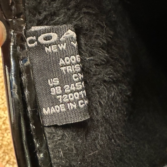 Cheetah print Coach rain boots - Picture 5 of 5